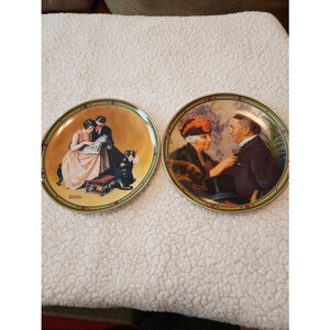 Edwin Knowles Norman Rockwell Loves Reward A Couples Commitment American…